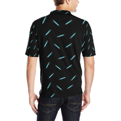 Phlebotomist Pattern Print Design A04 Men Polo Shirt