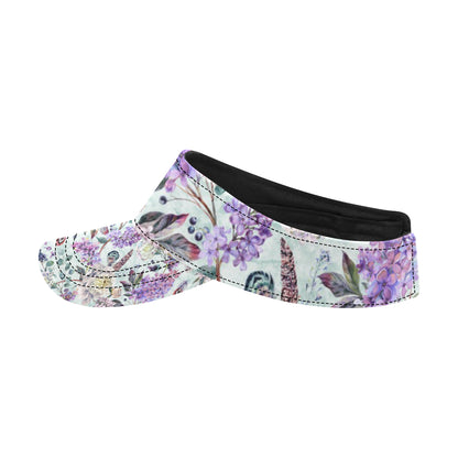 Lilac Pattern Print Design LI06 Unisex Sun Visor