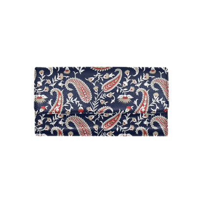 Paisley Pattern Print Design A05 Women's Trifold Wallet