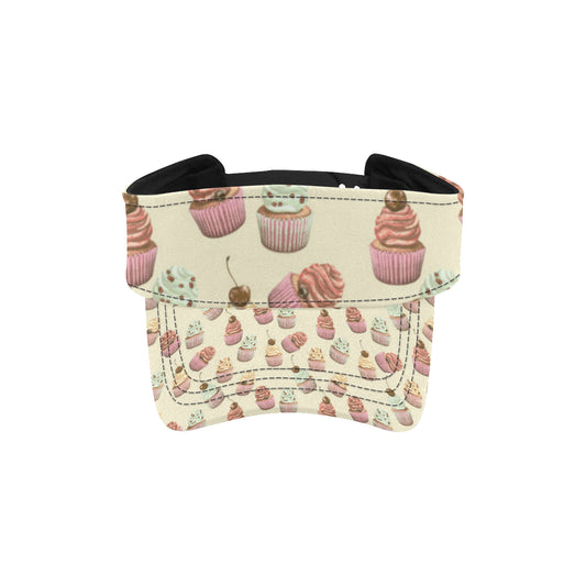 Cupcake Pattern Print Design 04 Unisex Sun Visor