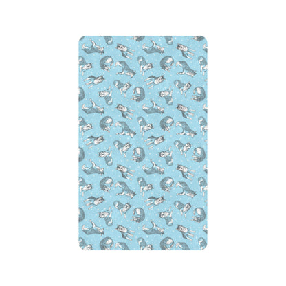 Wolf Design Print Pattern Rubber Doormat