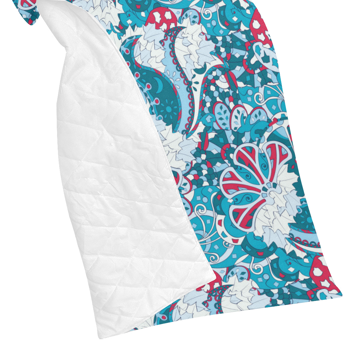 Funky Retro Pattern Print Design A05 Premium Quilt