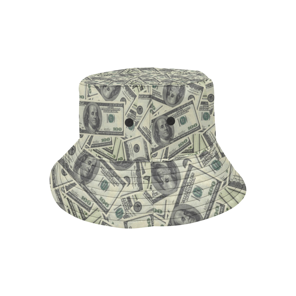 Dollar Pattern Print Design DO02 Unisex Bucket Hat