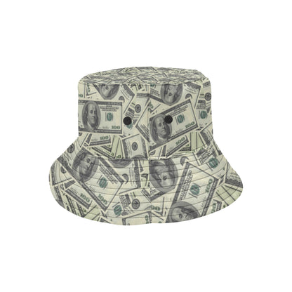Dollar Pattern Print Design DO02 Unisex Bucket Hat