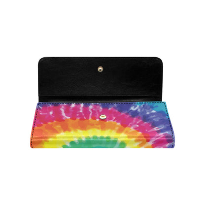 Tie Dye Women's Trifold Wallet