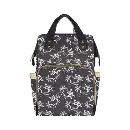 Palm Tree Pattern Print Design PT02 Diaper Bag Backpack