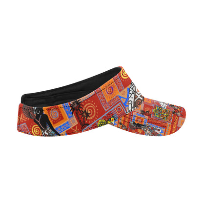 African Print Pattern Unisex Sun Visor