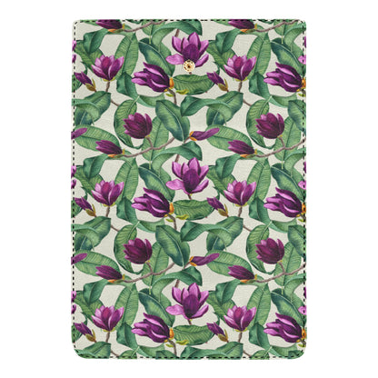 Magnolia Pattern Print Design MAG07 Women's Trifold Wallet