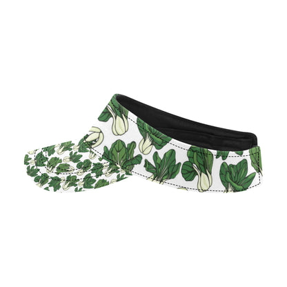 Bok Choy Pattern Print Design 02 Unisex Sun Visor