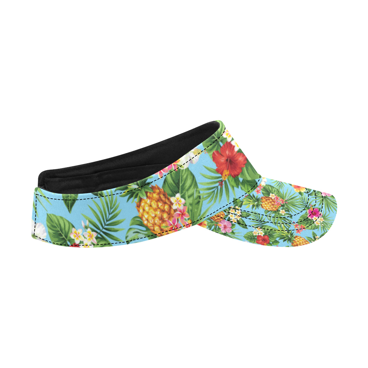 Pineapple Hawaiian flower Tropical Unisex Sun Visor