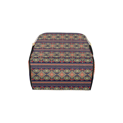 Ethnic Geometric Print Pattern Diaper Bag Backpack