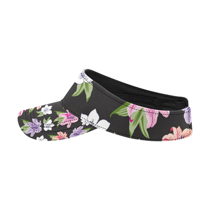 Lily Pattern Print Design LY02 Unisex Sun Visor