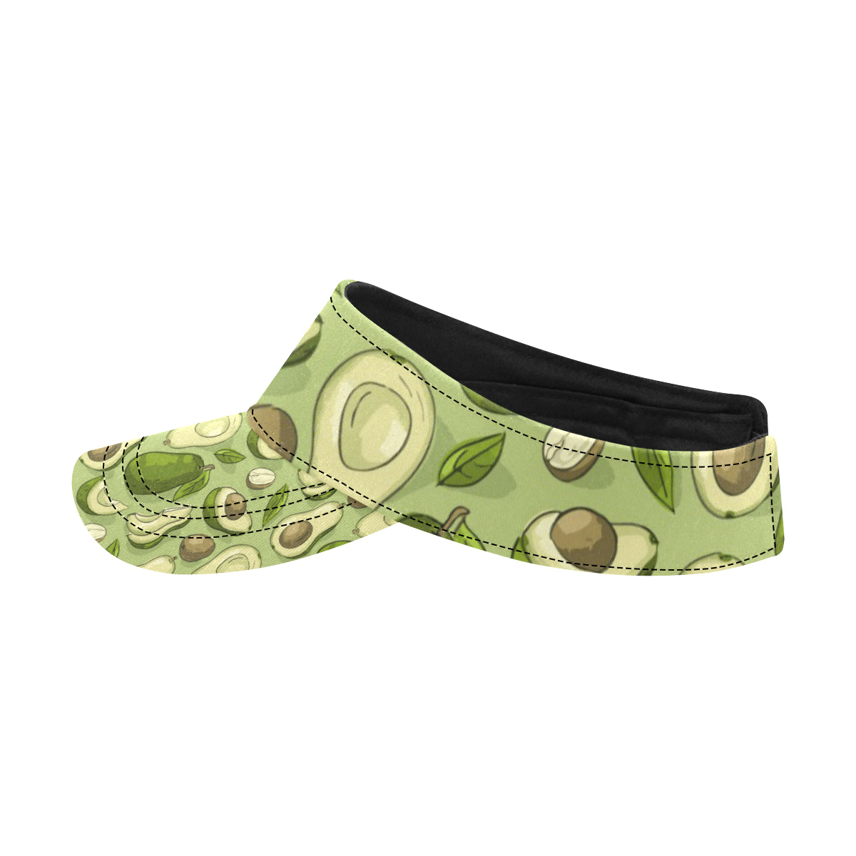Avocado Pattern Print Design AC03 Unisex Sun Visor