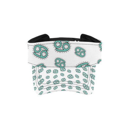 Cancer Zodiac Pattern Print Design 04 Unisex Sun Visor