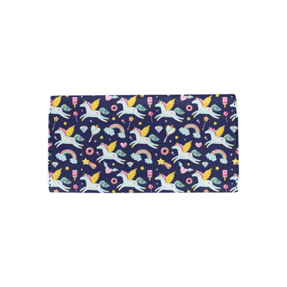 Pegasus Pattern Print Design 05 Women's Trifold Wallet