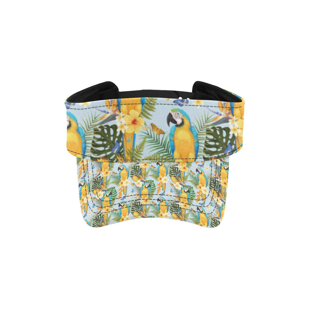 Parrot Pattern Print Design A04 Unisex Sun Visor