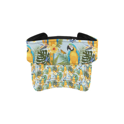 Parrot Pattern Print Design A04 Unisex Sun Visor