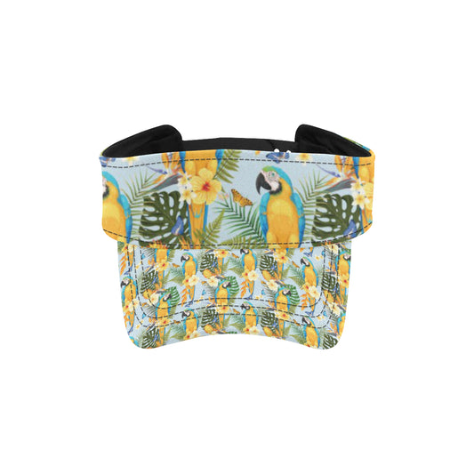 Parrot Pattern Print Design A04 Unisex Sun Visor