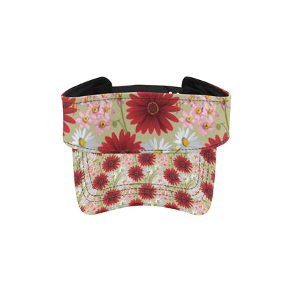 Gerberas Pattern Print Design GB07 Unisex Sun Visor