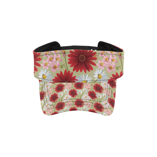 Gerberas Pattern Print Design GB07 Unisex Sun Visor