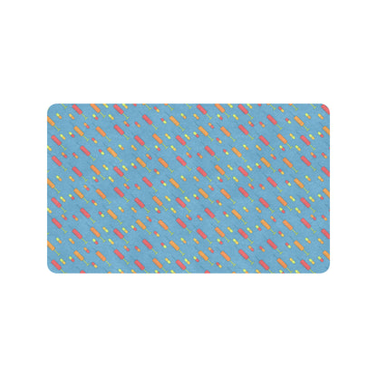 Phlebotomist Medical Pattern Rubber Doormat