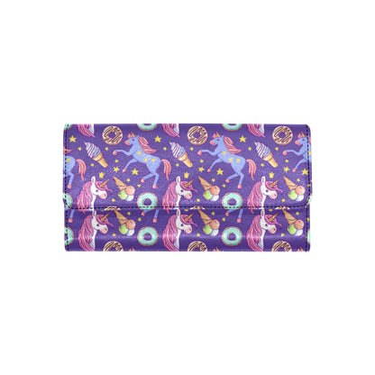 Unicorn Sweety Women's Trifold Wallet