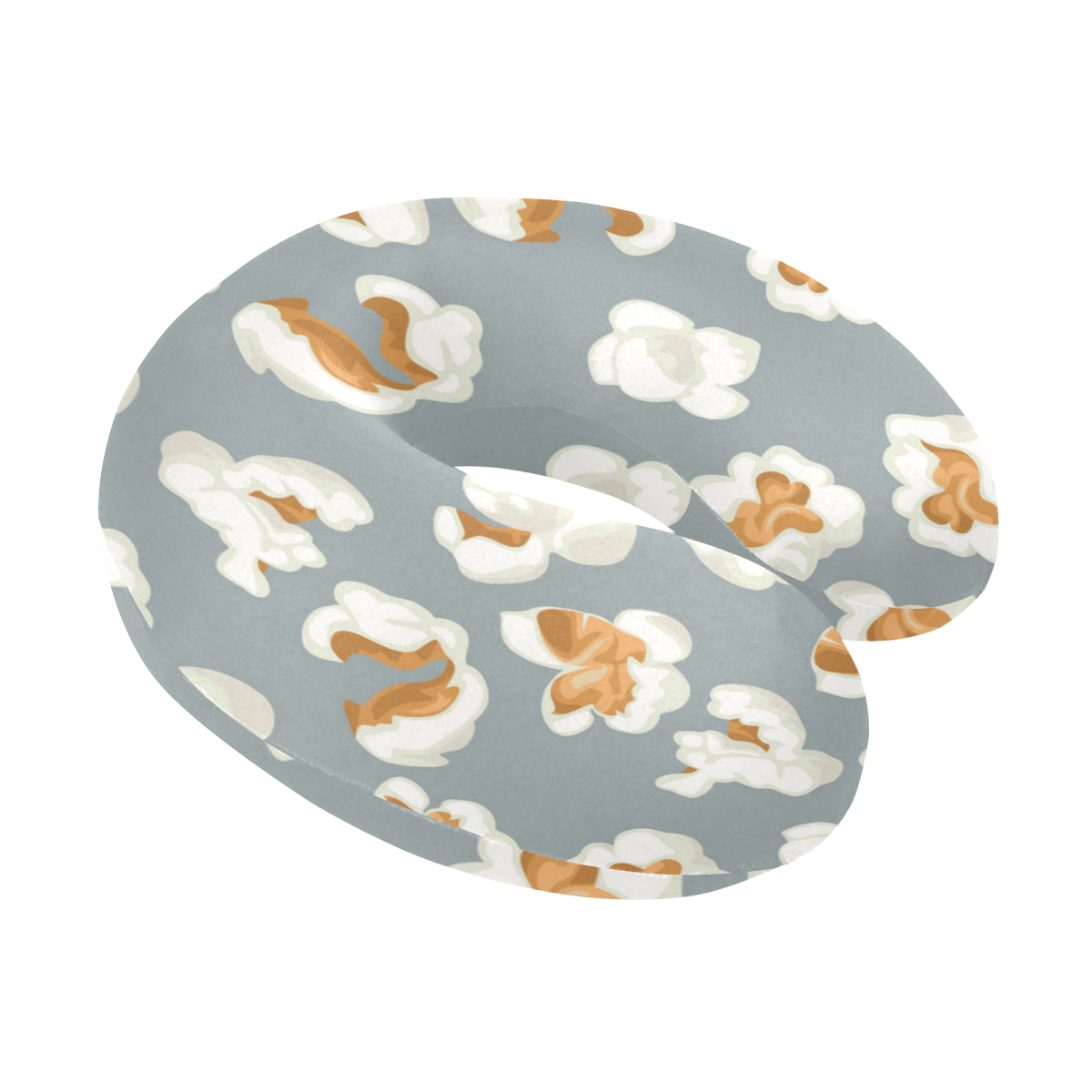 Popcorn Pattern Print Design A05 U-Shaped Travel Neck Pillow