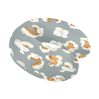 Popcorn Pattern Print Design A05 U-Shaped Travel Neck Pillow