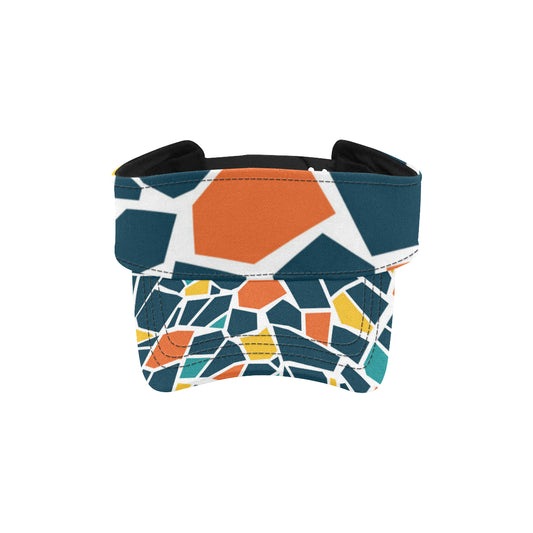 Mosaic Pattern Print Design 02 Unisex Sun Visor