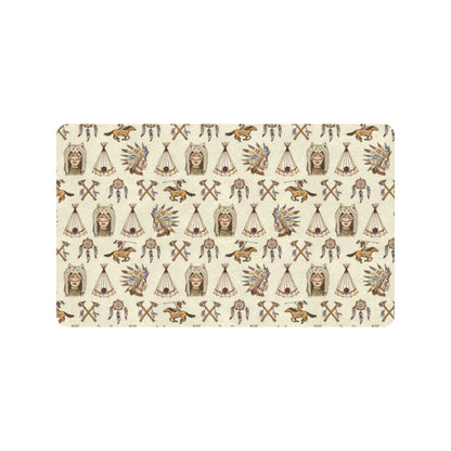 Native Indian Pattern Design Print Rubber Doormat