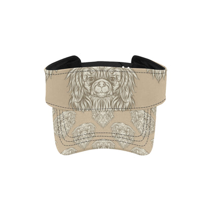 Pekingese Pattern Print Design A01 Unisex Sun Visor