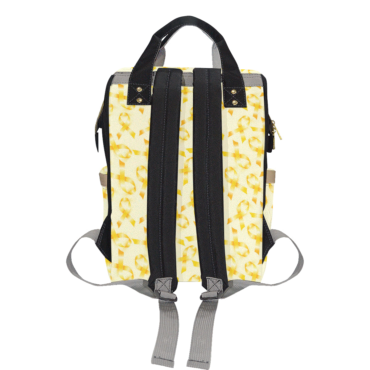 Bone cancer Pattern Print Design 01 Diaper Bag Backpack