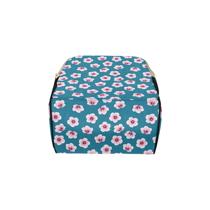 Cherry Blossom Pattern Print Design CB08 Diaper Bag Backpack