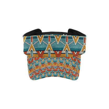 Kente Print African Design Themed Unisex Sun Visor