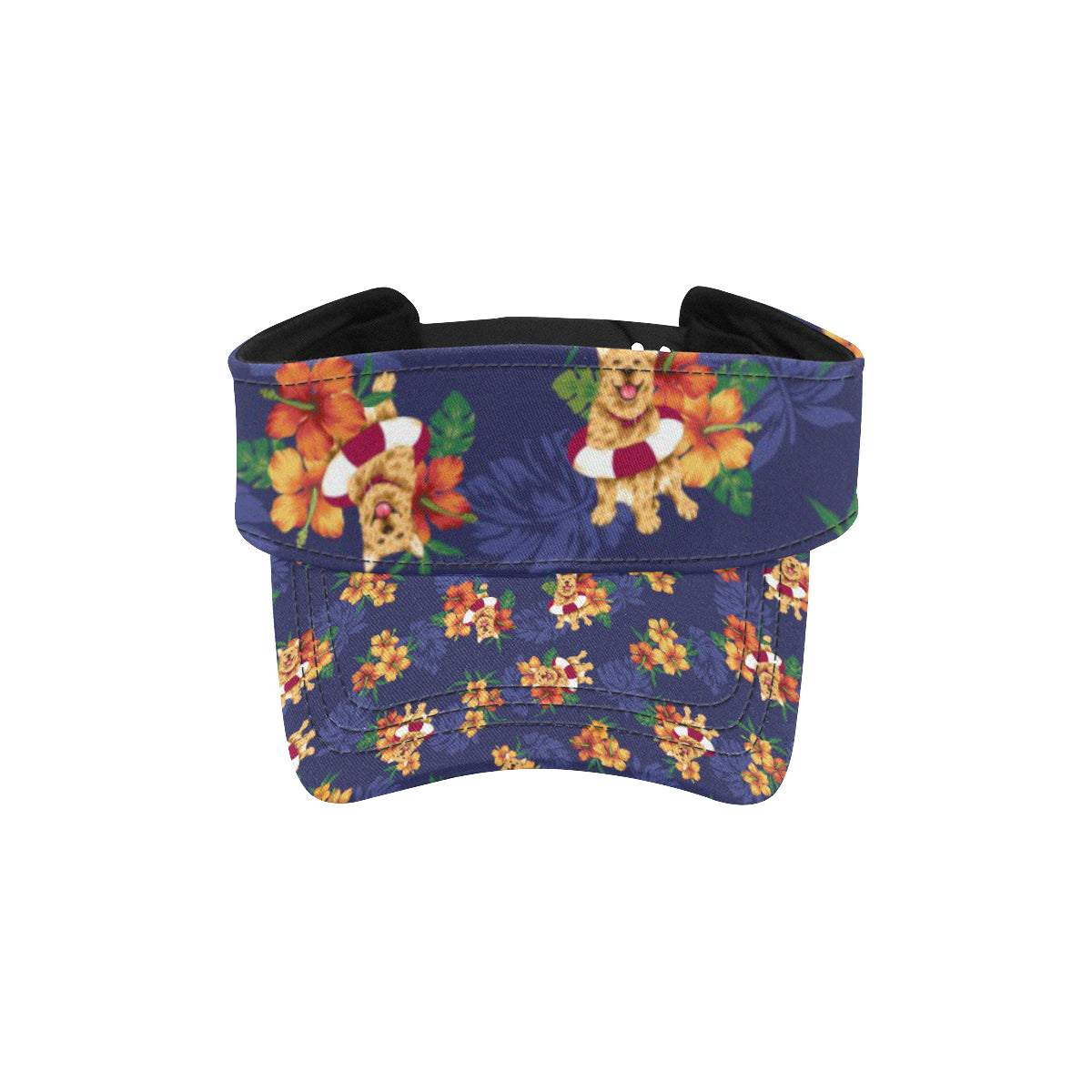 Hawaiian Themed Pattern Print Design H02 Unisex Sun Visor
