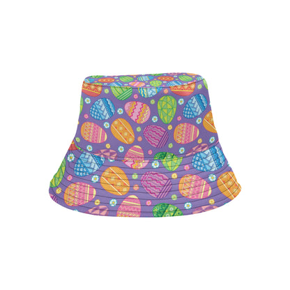 Easter Eggs Pattern Print Design RB010 Unisex Bucket Hat