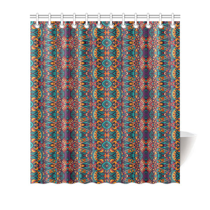 Ethnic Style Print Pattern Shower Curtain