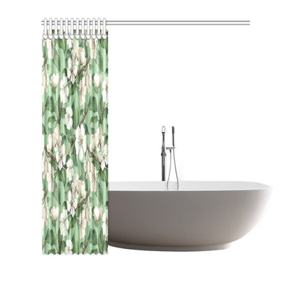 Apple blossom Pattern Print Design AB02 Shower Curtain