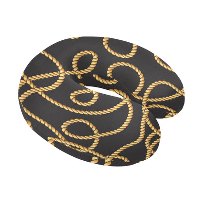 Rope Pattern Print Design A04 U-Shaped Travel Neck Pillow