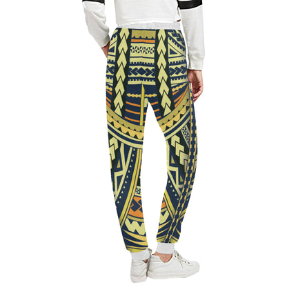 Polynesian Tattoo Print Unisex Sweatpants