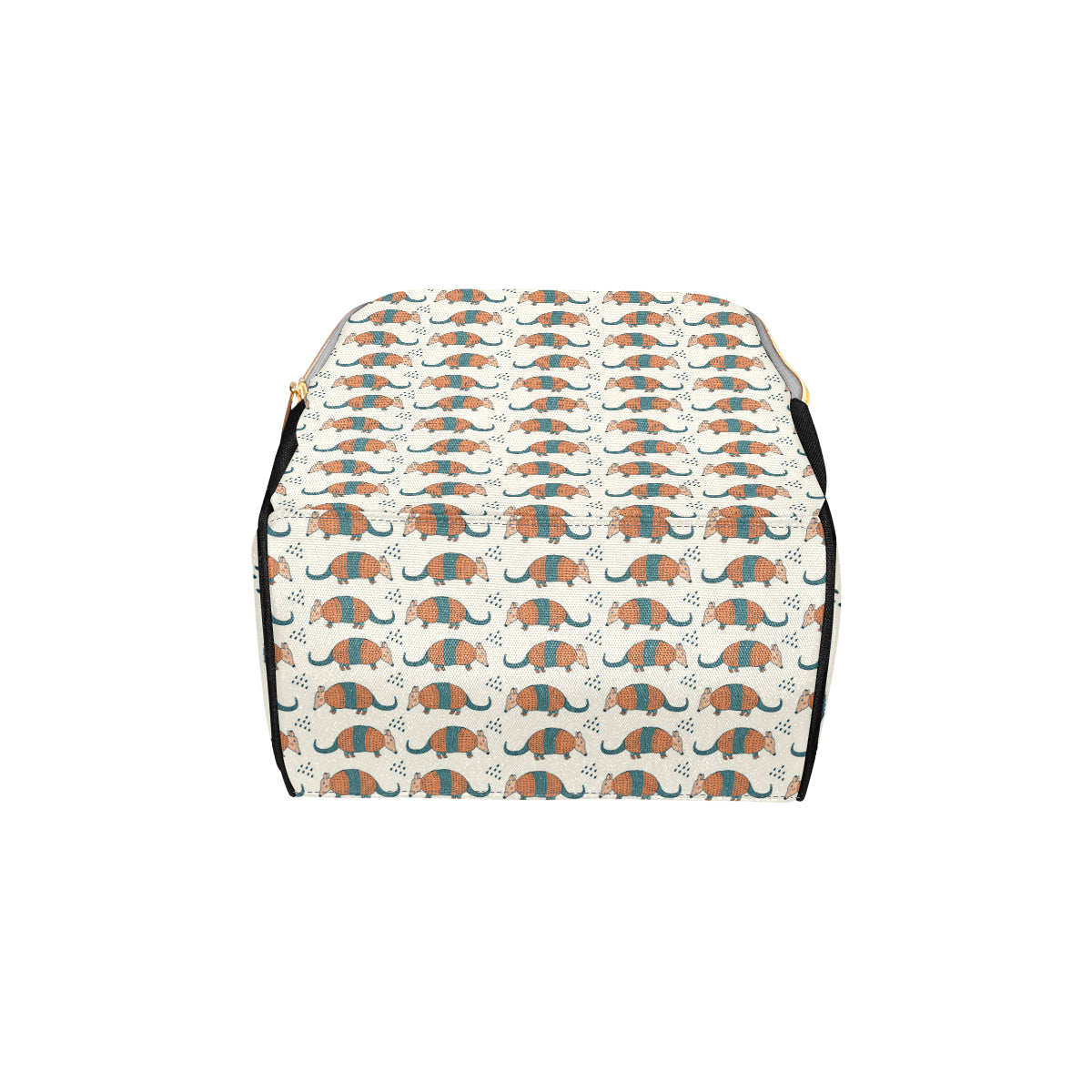 Armadillo Pattern Print Design 01 Diaper Bag Backpack