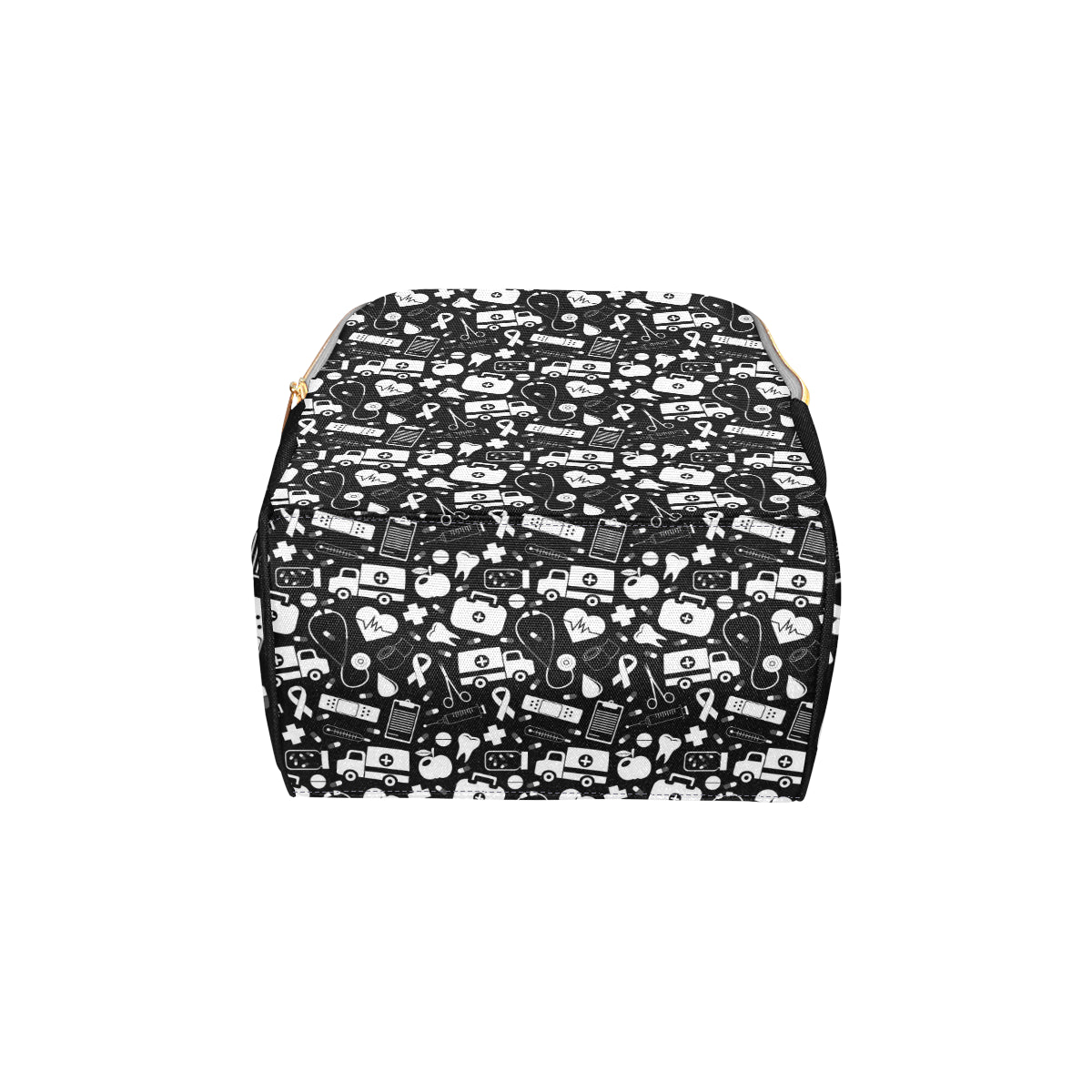 Medical Pattern Print Design 01 Diaper Bag Backpack