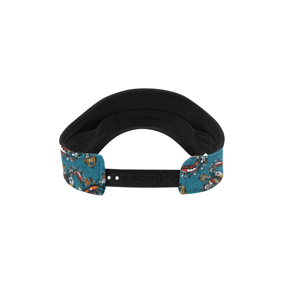 Sea Turtle Tribal Colorful Hand Drawn Unisex Sun Visor