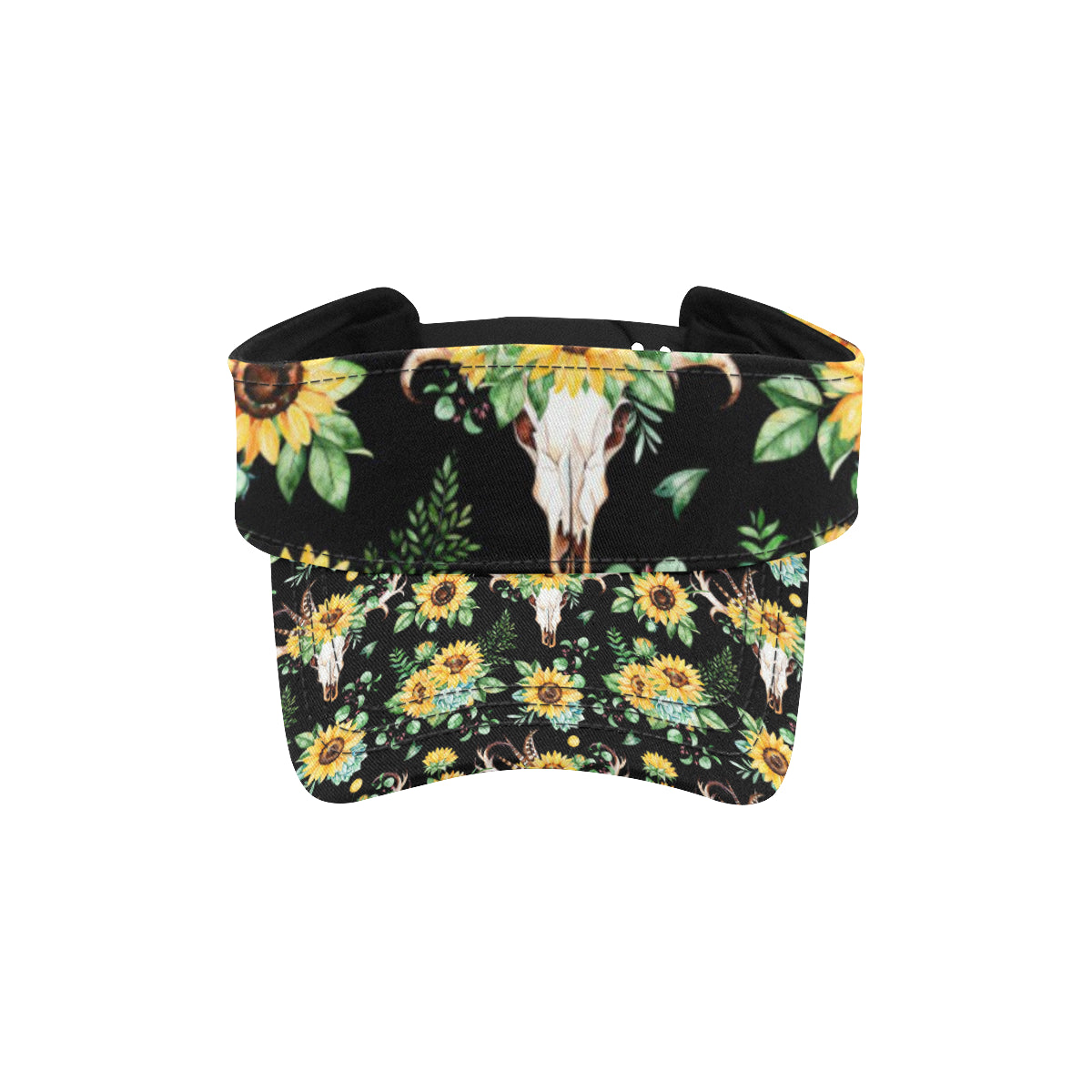 Sunflower Pattern Print Design SF08 Unisex Sun Visor