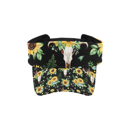 Sunflower Pattern Print Design SF08 Unisex Sun Visor