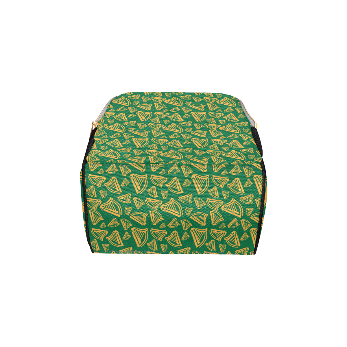 Harp Pattern Print Design 03 Diaper Bag Backpack