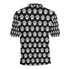 Paw Pattern Print Design A02 Men Polo Shirt