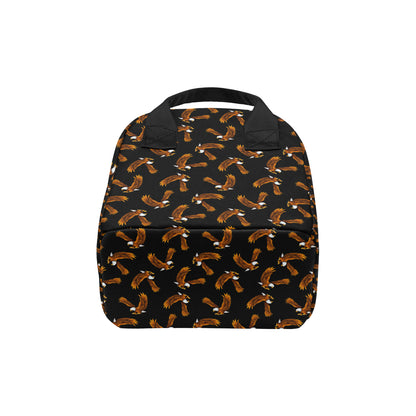 Eagles Print Pattern Insulated Lunch Bag