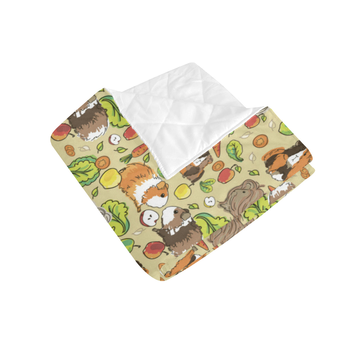Guinea Pig Pattern Print Design 02 Premium Quilt