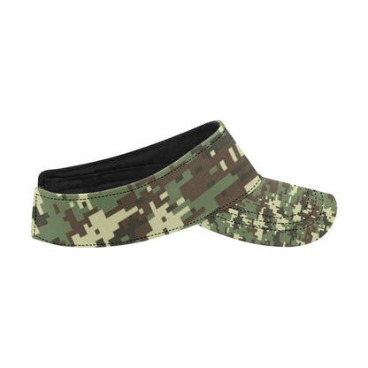 ACU Digital Army Camouflage Unisex Sun Visor